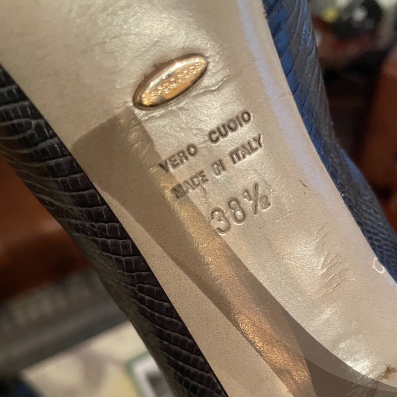 Sergio Rossi RUNWAY leather stiletto booties - Picture 10 of 10